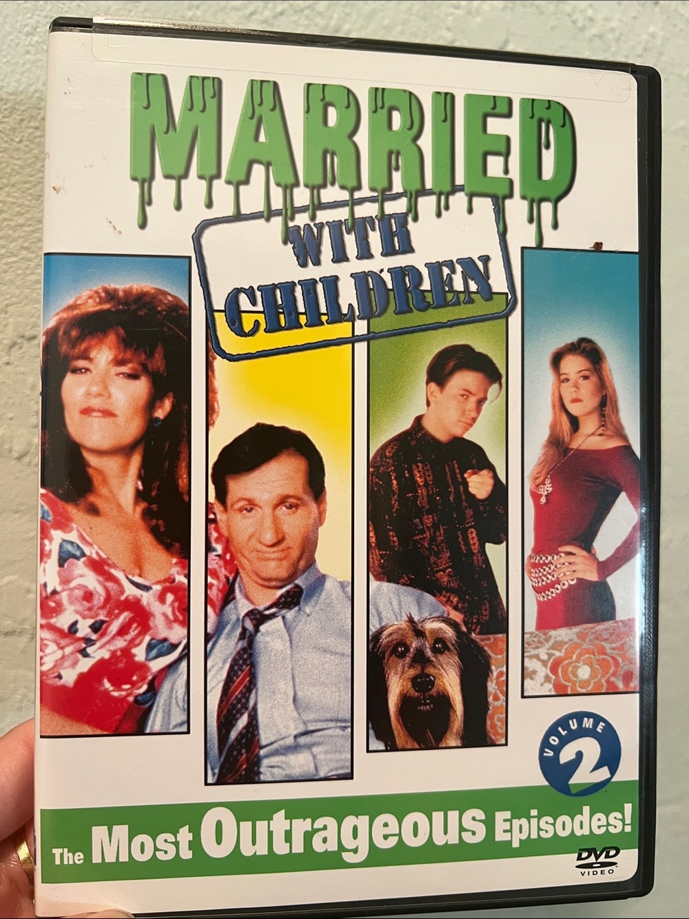 #2388**Married... with Children Season/Volume 2 DVD - Green & White Cover